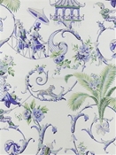 Mandarin Prose Porcelain Waverly Fabrics